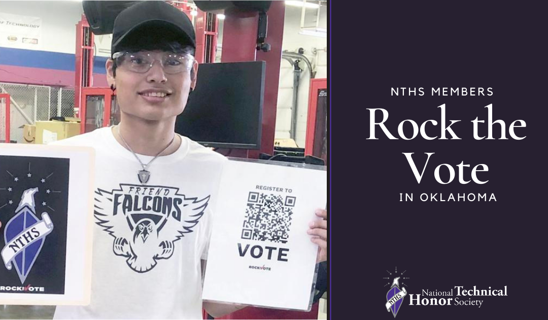 NTHS Members Rock the Vote in Oklahoma