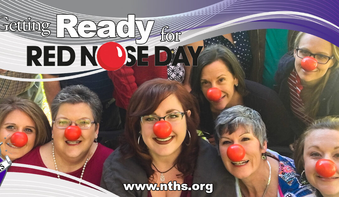 Getting Ready for Red Nose Day!